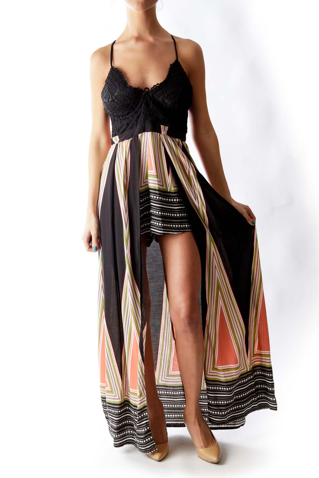 maxi skirt rompers
