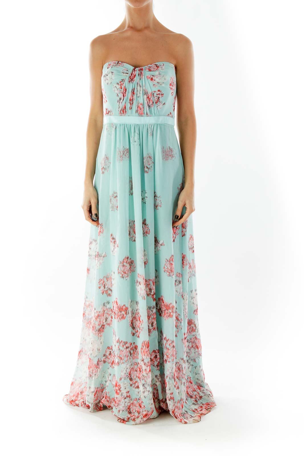 tiffany blue maxi dress